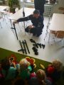Wizyta Policjantów z CSP w Legionowie, Nauczycielki w Przedszkola Gminnego w Chotomowie